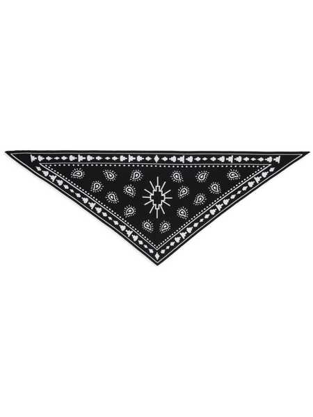 Esarfe Marcelo Burlon Marcelo Burlon County Of Milan Wool Blend Scarf Black Barbati (BM 17366502) 1