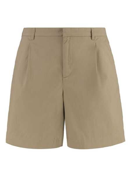 Pantaloni A.P.C. A.P.C. Crew Cotton Bermuda Shorts Beige Barbati (BM 17366589) 1
