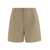 A.P.C. A.P.C. Crew Cotton Bermuda Shorts Beige