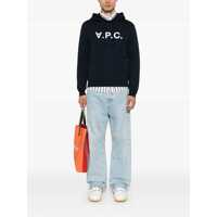 Bluze de trening A.P.C. pentru Barbati - Bluze de trening A.P.C. A.P.C. Standard Grand Vpc Cotton Hoodie BLUE Barbati (BM 17366616) - B-mall.ro