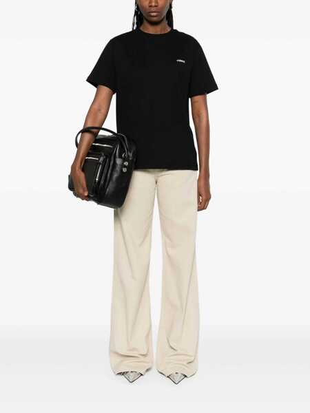 Tricouri COPERNI Coperni Black Logo Boxy T-Shirt With White Logo Multicolor Femei (BM 17366862) 2