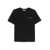 COPERNI Coperni Black 'Logo Boxy' T-Shirt With White Logo Multicolor