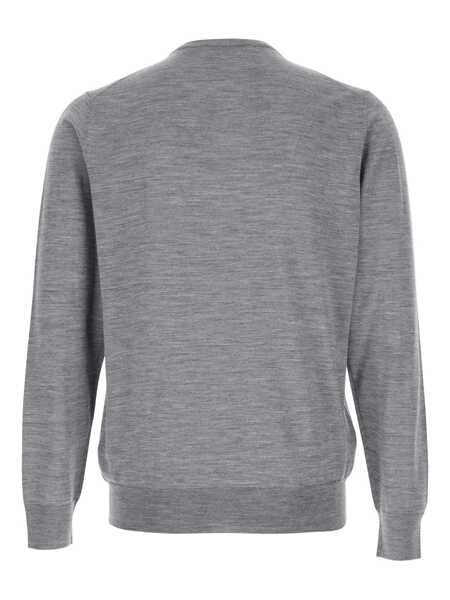 Pulovere Lardini Grey Sweater In Wool Blend Man GREY Barbati (BM 17367708) 2