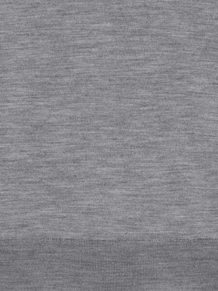 Pulovere Lardini Grey Sweater In Wool Blend Man GREY Barbati (BM 17367708) 3