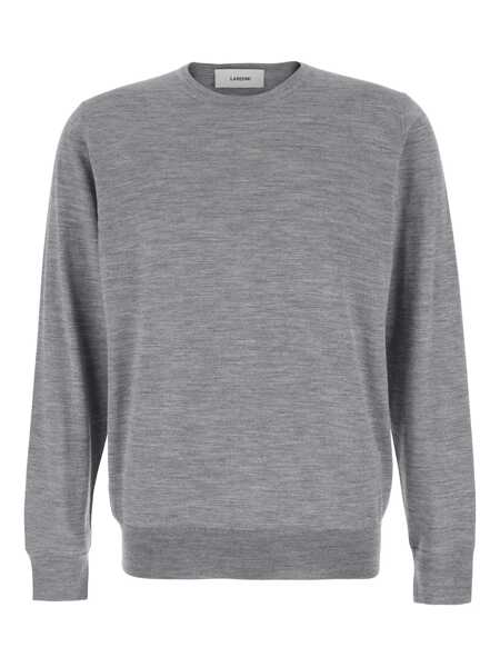 Pulovere Lardini Grey Sweater In Wool Blend Man GREY Barbati (BM 17367708) 1