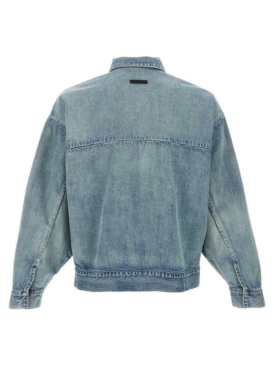 Geci FEAR OF GOD Fear Of God Denim Trucker Jacket BLUE Barbati (BM 17368194) 2