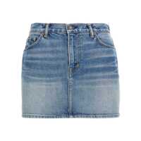 Fuste Tom Ford 'Summer Stone Washed Denim Mini' Skirt Femei