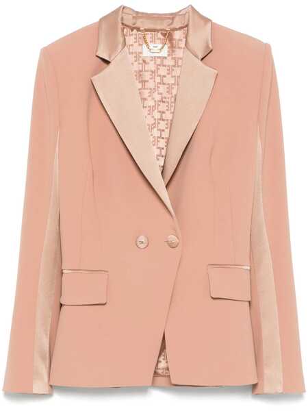 Sacouri Elisabetta Franchi Elisabetta Franchi Crepe Blazer PINK Femei (BM 17368779) 1