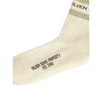 Sosete Golden Goose Socks High Rib Stripes Ripped Accessories Barbati