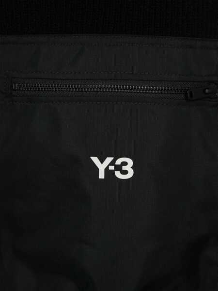 Esarfe Y-3 Y-3 Adidas Knitted Wool Scarf Black Barbati (BM 17369730) 2