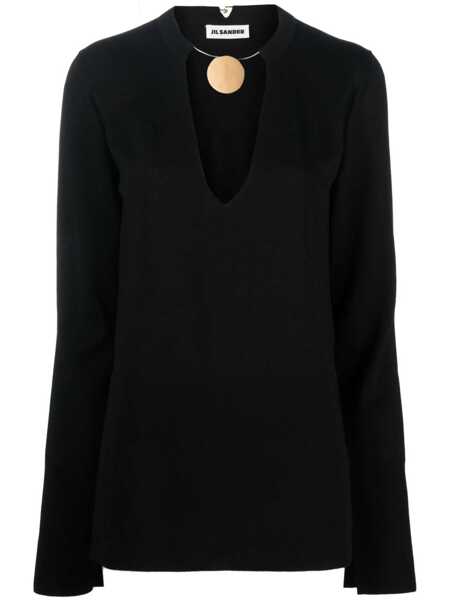 Pulovere Jil Sander Jil Sander Wool Sweater Black Femei (BM 17369829) 1