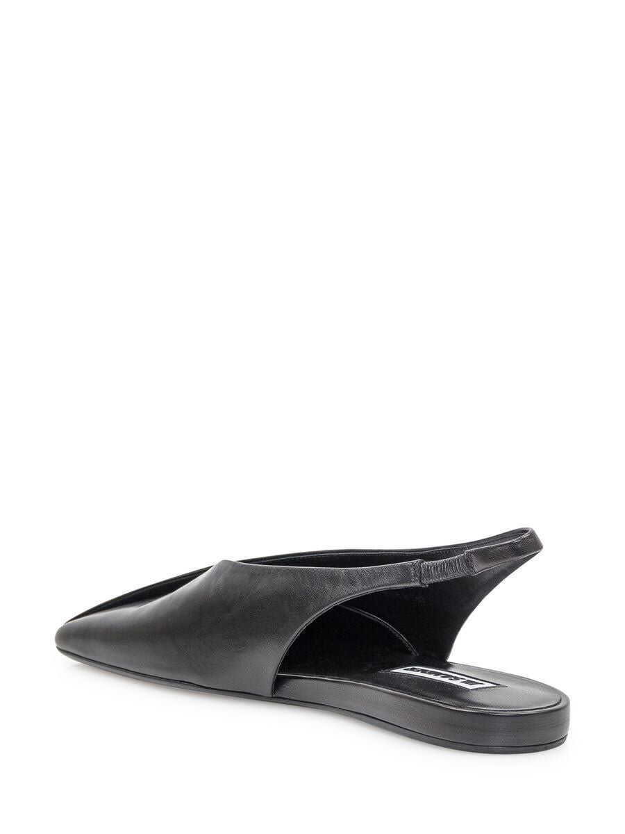 Pantofi cu toc Jil Sander Jil Sander Slingback Black Femei (BM 17369901) 3