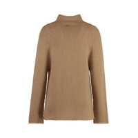 Imbracaminte THE (ALPHABET) Dama - Pulovere THE ALPHABET The Alphabet The Knit - Cashmere Turtleneck Sweater Brown Femei (BM 17370726) - B-mall.ro