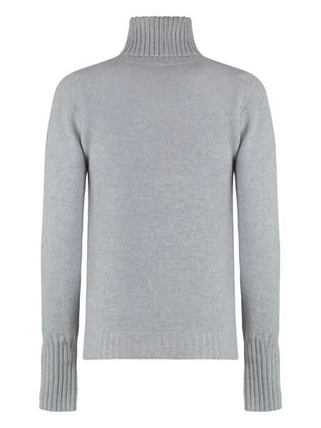 Pulovere THE ALPHABET The Alphabet The Knit - Cashmere Turtleneck Pullover GREY Femei (BM 17370729) 2