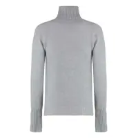 Imbracaminte THE (ALPHABET) Dama - Pulovere THE ALPHABET The Alphabet The Knit - Cashmere Turtleneck Pullover GREY Femei (BM 17370732) - B-mall.ro