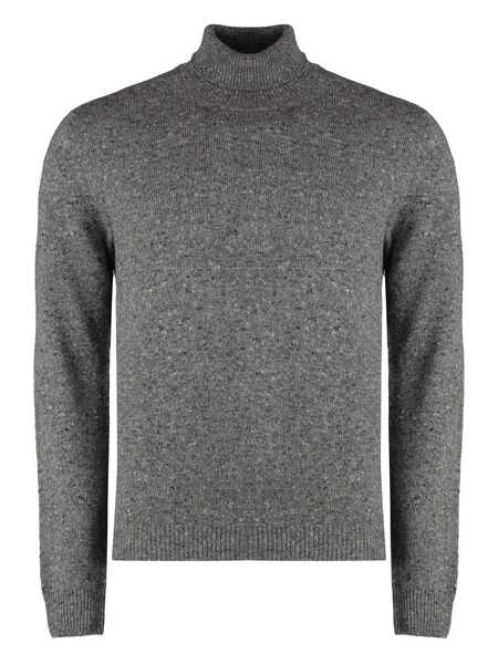 Pulovere THE ALPHABET The Alphabet The Knit - Cashmere Blend Turtleneck Sweater GREY Barbati (BM 17370750) 1