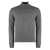 THE (ALPHABET) The (Alphabet) The (Knit) - Cashmere Blend Turtleneck Sweater GREY