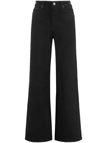 Blugi Calvin Klein Calvin Klein Wide-Leg Jeans Black Femei (BM 17370765) 1