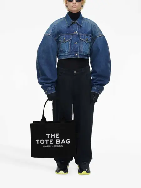 Genti de mana Marc Jacobs Marc Jacobs The Tote Bag Large Canvas Tote Black Femei (BM 17371323) 2