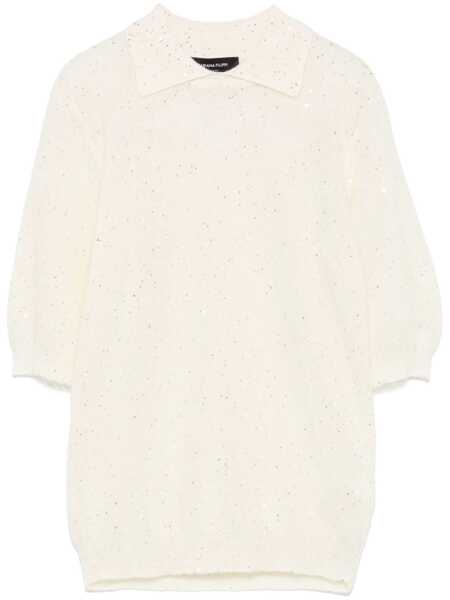 Pulovere Fabiana Filippi Fabiana Filippi Short Sleeve Sweater Green Femei (BM 17371704) 1