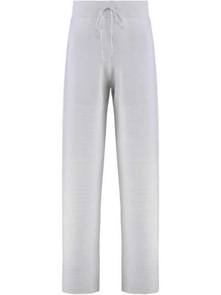 Pantaloni casual Fabiana Filippi Fabiana Filippi Lurex Knit Trousers GREY Femei (BM 17373444) 1