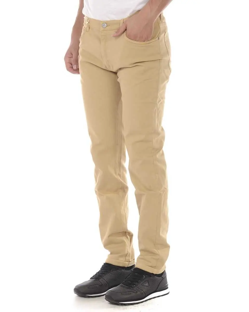Blugi Daniele Alessandrini Daniele Alessandrini Jeans Trouser Beige Barbati (BM 17373567) 3