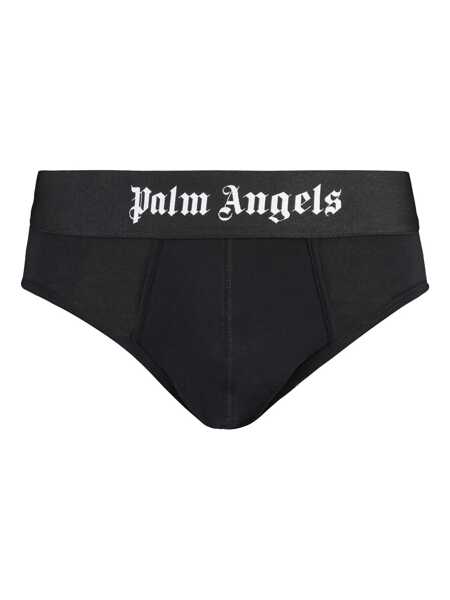 Chiloti Palm Angels Palm Angels Set Of Two Cotton Briefs With Logoed Elastic Band MULTICOLOR Barbati (BM 17373669) 3