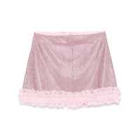 Fuste Self-Portrait Self-Portrait X Christopher Kane - Embellished Mini Skirt Femei