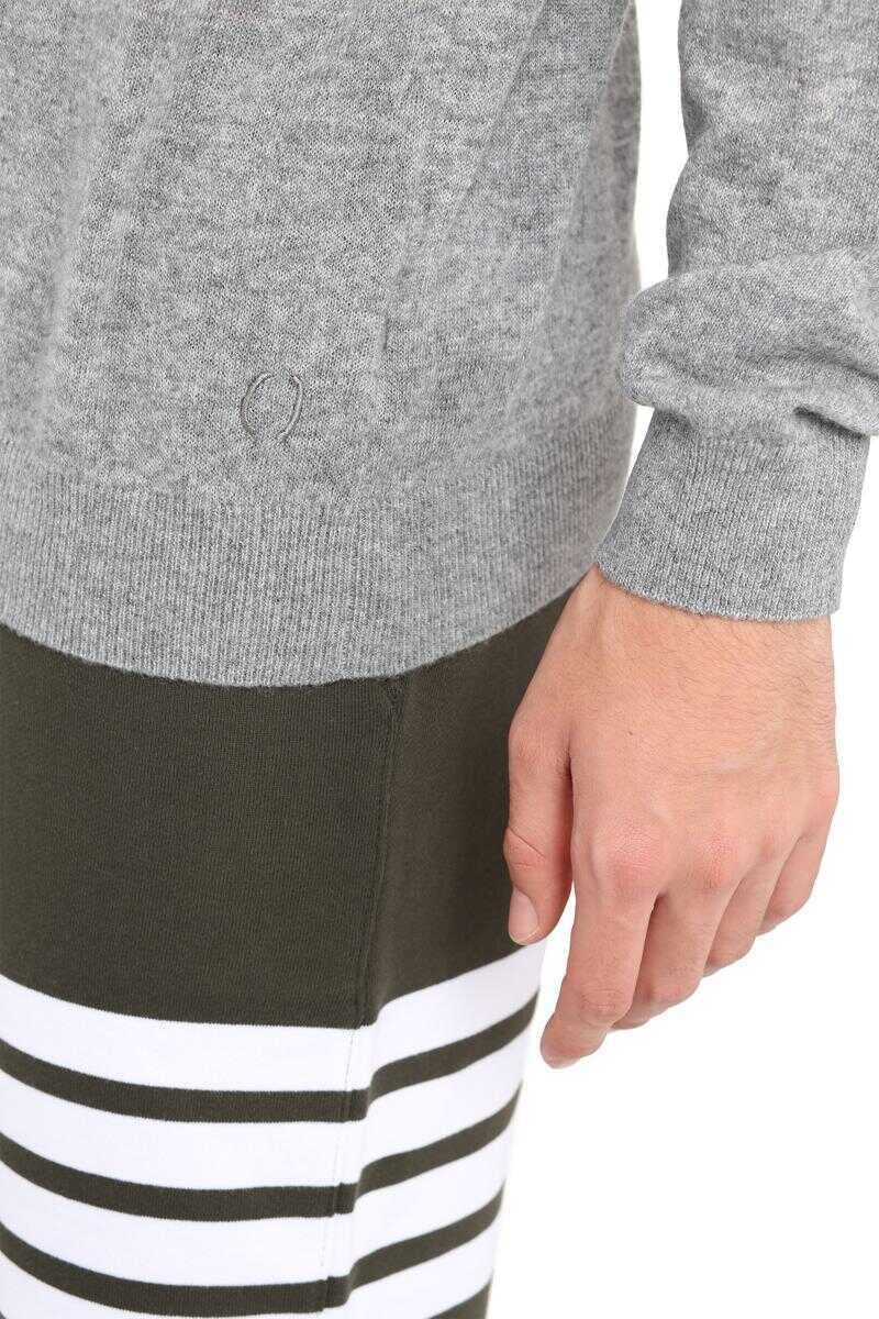 Pulovere THE ALPHABET The Alphabet The Knit - Cashmere Sweater GREY Barbati (BM 17376258) 5