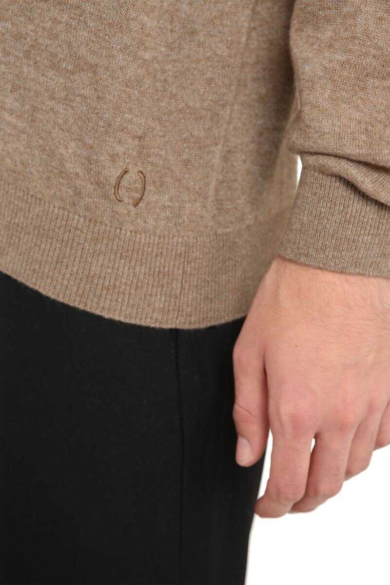 Pulovere THE ALPHABET The Alphabet The Knit - Cashmere Sweater Grey Barbati (BM 17376261) 5