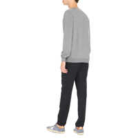 Pulovere THE (ALPHABET) pentru Barbati - Pulovere THE ALPHABET The Alphabet The Knit - Crew-Neck Wool Sweater GREY Barbati (BM 17376273) - B-mall.ro