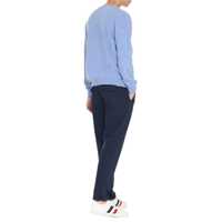 Pulovere THE (ALPHABET) pentru Barbati - Pulovere THE ALPHABET The Alphabet The Knit - Wool And Cashmere Pullover BLUE Barbati (BM 17376300) - B-mall.ro