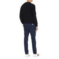Pulovere THE (ALPHABET) pentru Barbati - Pulovere THE ALPHABET The Alphabet The Knit - Wool And Cashmere Pullover BLUE Barbati (BM 17376309) - B-mall.ro