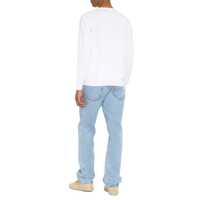 Pulovere THE (ALPHABET) pentru Barbati - Pulovere THE ALPHABET The Alphabet The Knit - Fine-Knit Sweater WHITE Barbati (BM 17376333) - B-mall.ro