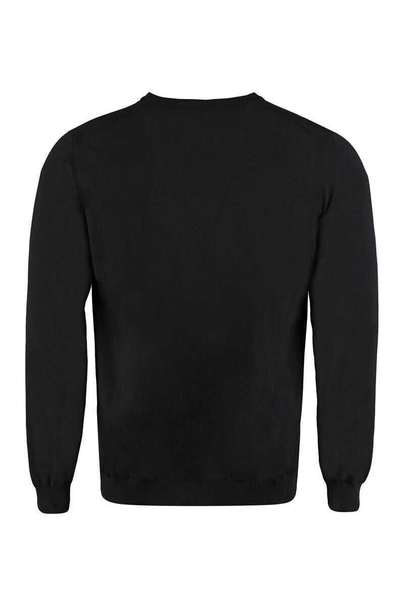 Pulovere THE ALPHABET The Alphabet The Knit - Fine-Knit Sweater Black Barbati (BM 17376345) 2