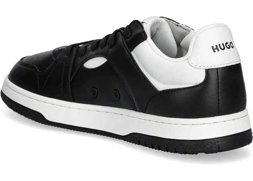 Sneakers Hugo Boss Leather Sneaker BLACK Barbati (BM 17378956) 3