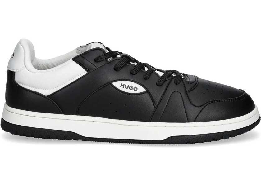 Sneakers Hugo Boss Leather Sneaker BLACK Barbati (BM 17378956) 1