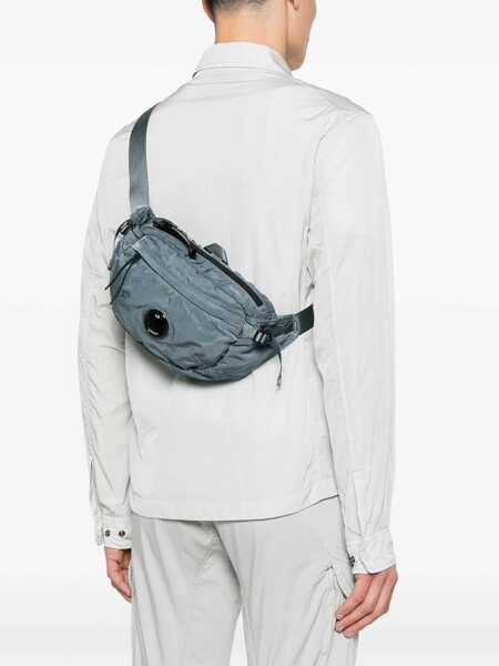 Borsete C.P. Company C.P. COMPANY NYLON-B STORMY WEATHER BELT BAG Blue Barbati (BM 17379225) 2