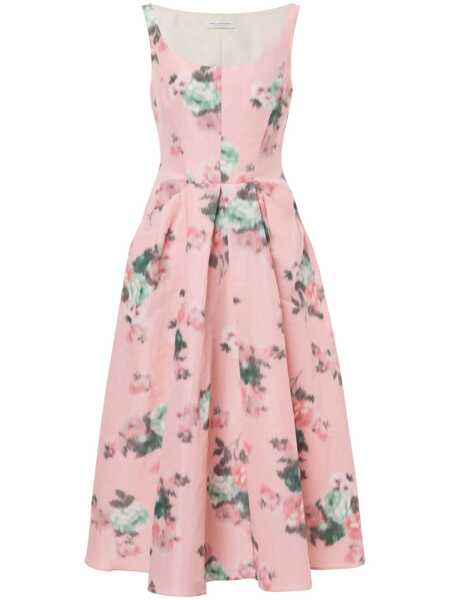Rochii Philosophy Philosophy Di Lorenzo Serafini Taffeta Dress PINK Femei (BM 17379381) 1