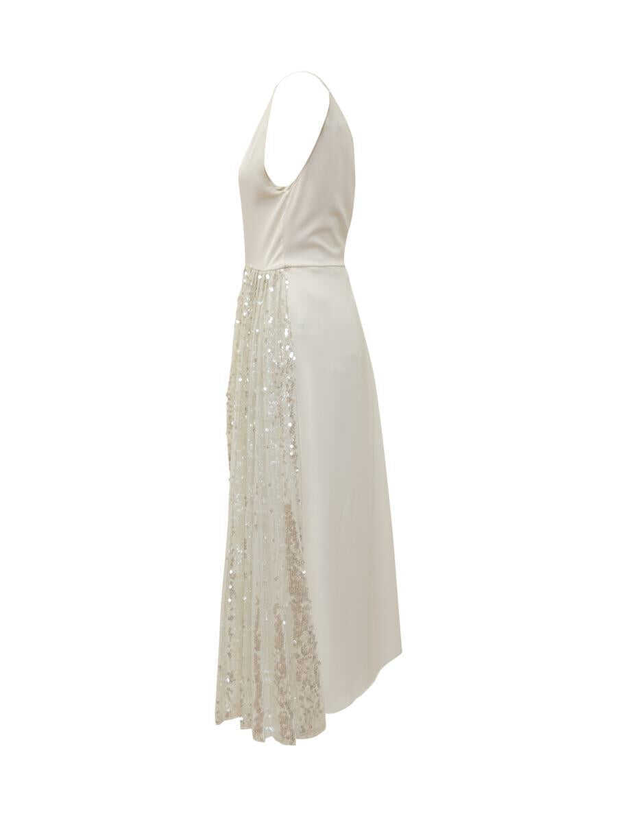 Portofele Philosophy Philosophy Di Lorenzo Serafini Sequined Wallet Dress WHITE Femei (BM 17379384) 3