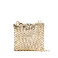 Genti de umar '1969' Gold-Colored Shoulder Bag With Brass Discs Woman Femei