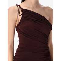 Rochii Magda Butrym Dama - Rochii Magda Butrym Magda Butrym Asymmetrical Draped Midi Dress Red Femei (BM 17380797) - B-mall.ro