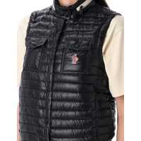 Topuri Moncler Genius Dama - Topuri Moncler Genius Moncler Genius Gumiane Down Vest Black Femei (BM 17380806) - B-mall.ro