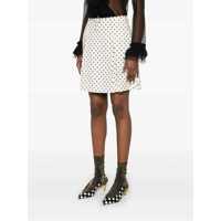 Fuste Valentino Garavani Dama - Fuste Valentino Garavani Valentino Garavani Polka Dot Mini Skirt IVORY BLACK Femei (BM 17380935) - B-mall.ro