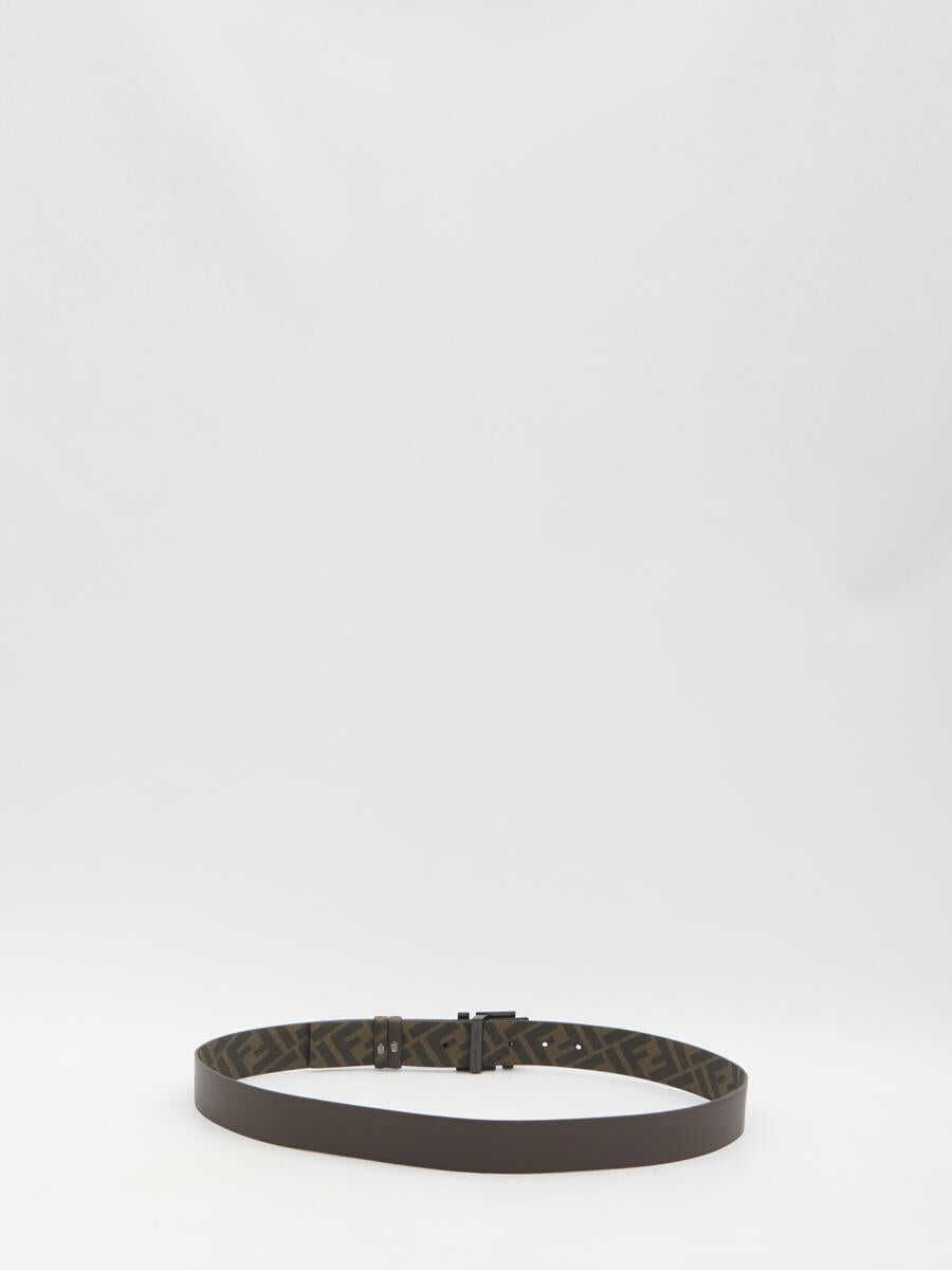 Curele Fendi Ff Reversible Belt BROWN Barbati (BM 17381592) 2