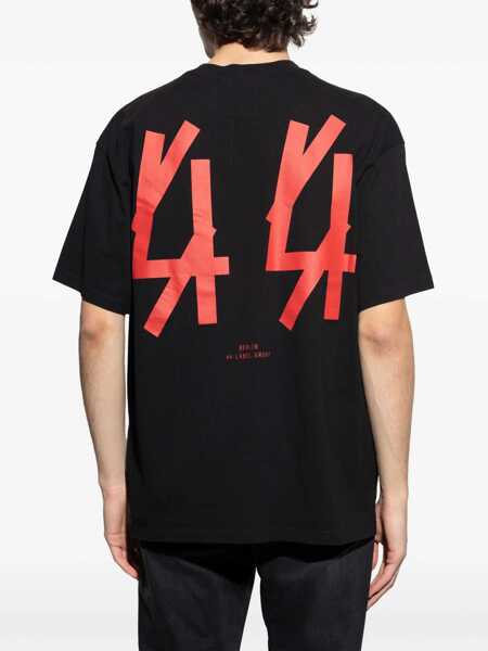 Tricouri M44 LABEL GROUP M44 Label Group T-Shirt Black Barbati (BM 17381685) 4