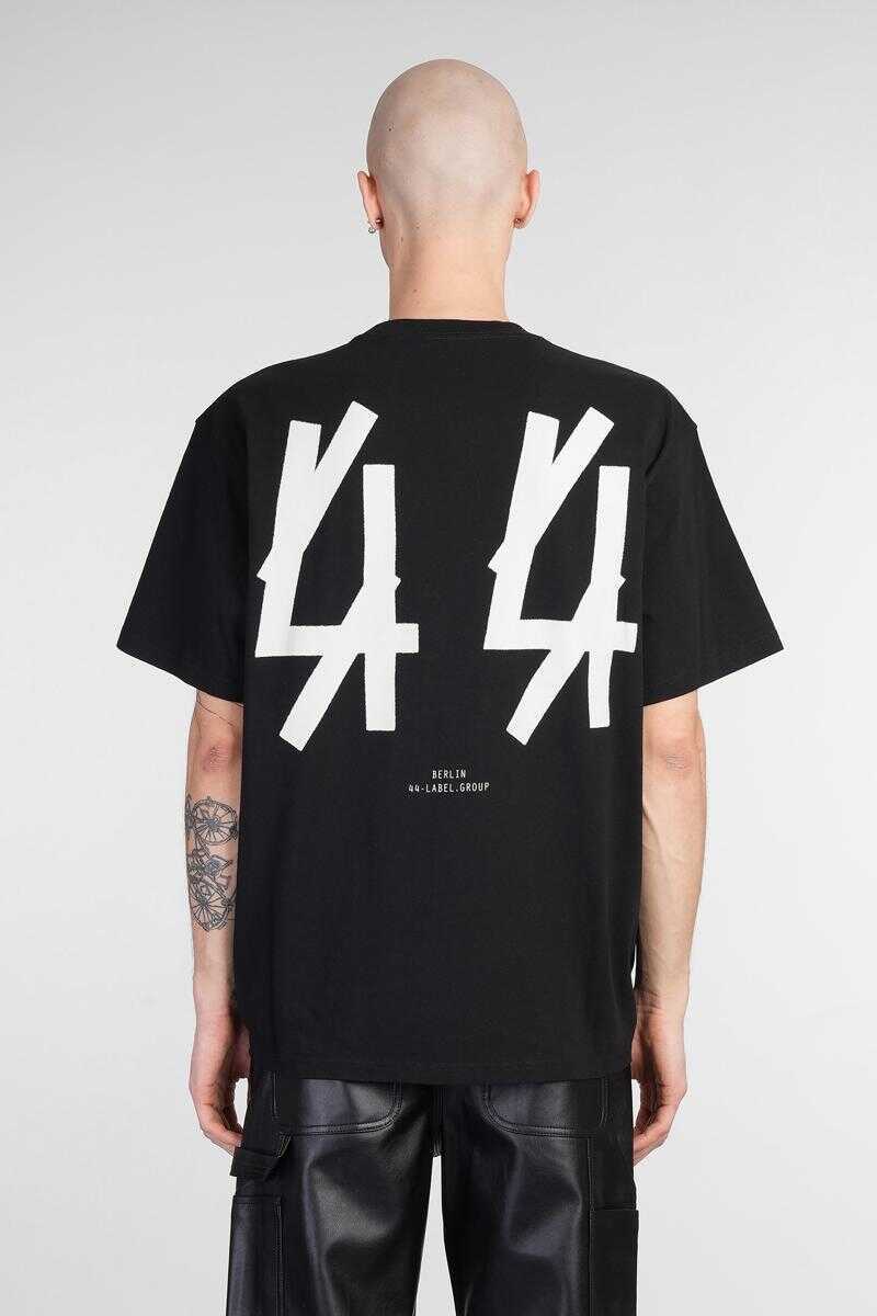 Tricouri M44 LABEL GROUP M44 Label Group T-Shirt Black Barbati (BM 17381709) 3