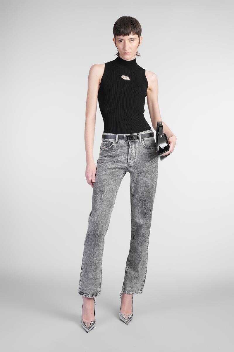 Topuri Diesel Diesel M-Onervax Top Topwear Black Femei (BM 17381754) 2