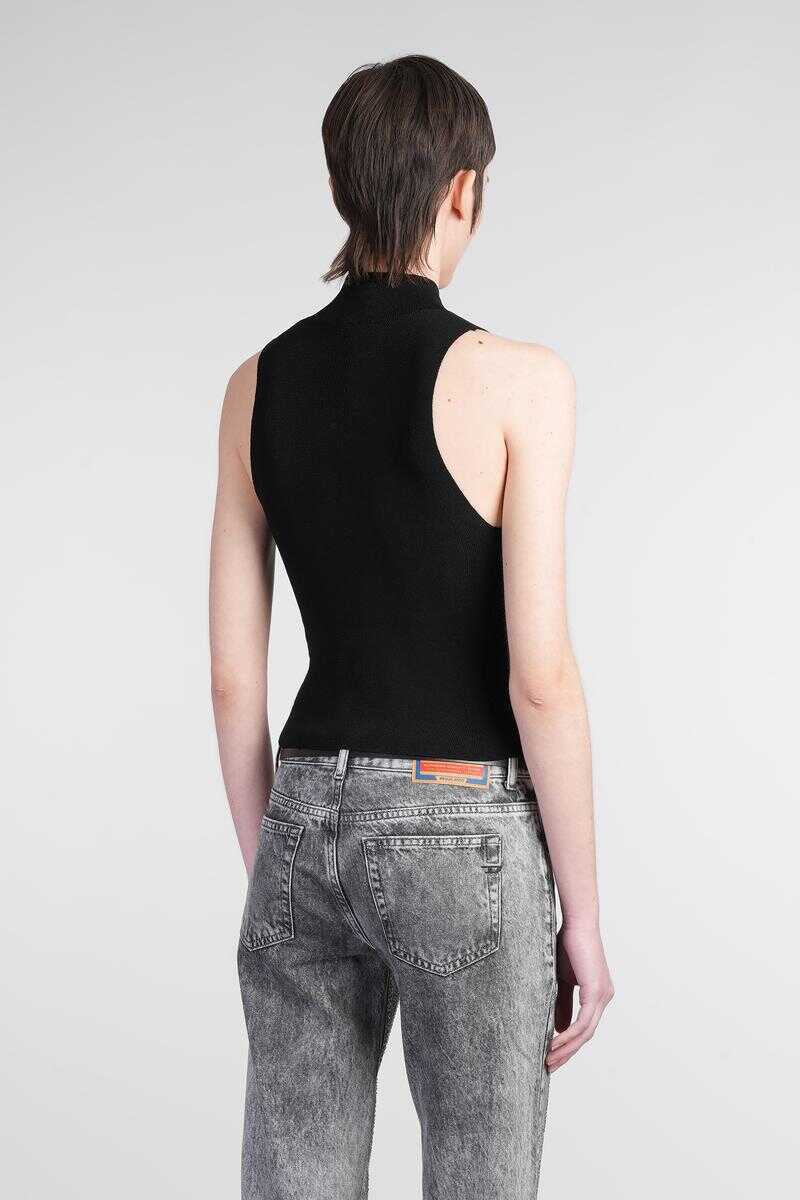 Topuri Diesel Diesel M-Onervax Top Topwear Black Femei (BM 17381754) 3