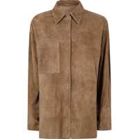 Camasi Salvatore Santoro Leather Shirt Clothing Femei